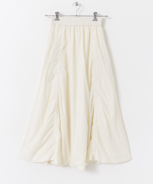 KBF（ケイビーエフ）の「ボリュームギャザースカート（スカート・レディース・カーキ/アイボリー/ボルドー・ONE）」の13枚目の写真