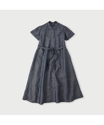 45R（フォーティファイブアール）の「綿麻ダンガリーのドレス（濃