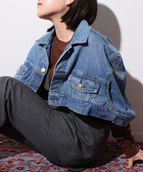Bonum（ボナム）の「デニムケープジャケット（デニムジャケット）」 - WEAR
