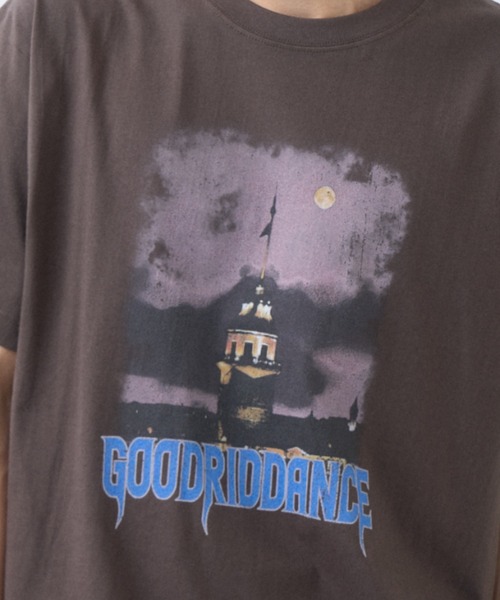 Good Riddance(グッドリダンス)の「【Goodriddance オリジナルデザイン】night town design tee(Tシャツ/カットソー・メンズ・ホワイト/ブラック/チャコール・L/M)」の14枚目の写真