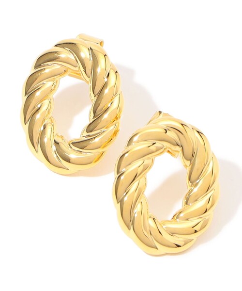 PHILIPPE AUDIBERT（フィリップ オーディベール）の「PHILIPPE AUDIBERT Nate ピアス（ピアス（両耳用）・レディース・ゴールド・FREE）」の2枚目の写真