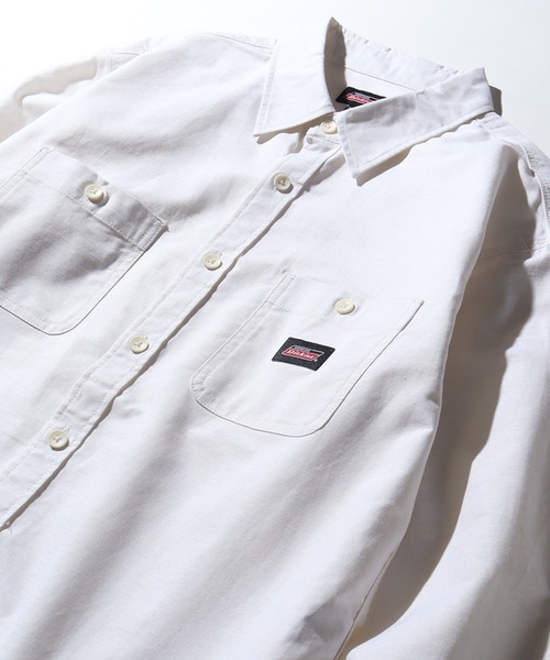 Dickies(ディッキーズ)の「【GENUINE DICKIES/ジェニュインディッキーズ】オックス 長袖 ワークシャツ(シャツ/ブラウス・メンズ・ネイビー/ホワイト/コバルトブルー/ブルー系その他・M/L/XL)」の13枚目の写真