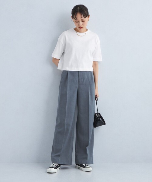 GREEN LABEL RELAXING セットアップ　グレーユニクロ白Tつき 公式ショップ】 GREEN セットアップグレーユニクロ白Tつき