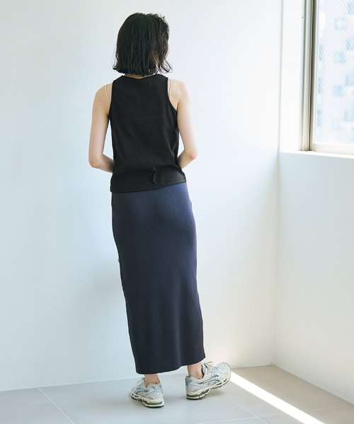 coca（coca）（コカ）の「【WEB限定セール】アメスリクルーネックタンクトップ（タンクトップ・レディース・ブラック/A/B/ライトグレー・S/M/L）」の16枚目の写真