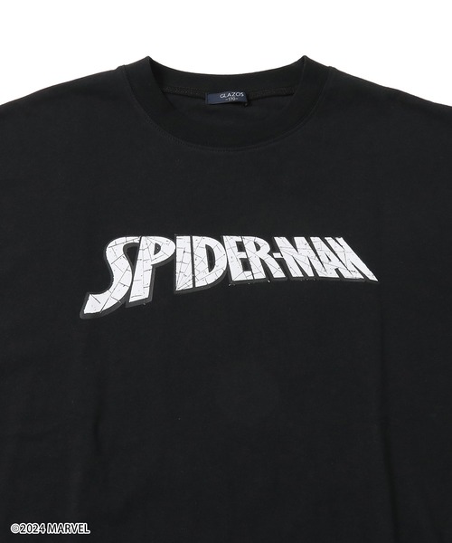 GLAZOS(グラソス)の「【大人向けサイズあり】【MARVEL】スパイダーマン/バックプリントビッグTシャツ(Tシャツ/カットソー・キッズ・ブラック/ホワイト・LL/L/M/S)」の10枚目の写真