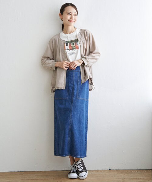 【セール】【雑誌InRed web10月号掲載】ライトブルゾン(ブルゾン)|ikka(イッカ) 【セール】【雑誌InRed web10月号掲載】ライトブルゾン(ブルゾン)|ikka(イッカ)