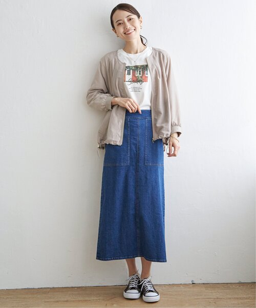 【セール】【雑誌InRed web10月号掲載】ライトブルゾン(ブルゾン)|ikka(イッカ) 【セール】【雑誌InRed web10月号掲載】ライトブルゾン(ブルゾン)|ikka(イッカ)