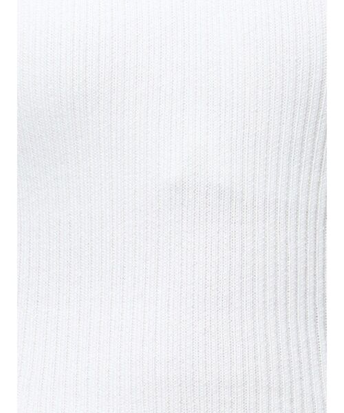 GYDA(ジェイダ)の「Vネックリブニットトップス(ニット/セーター・レディース・ブラック/その他1/オフホワイト・FREE)」の6枚目の写真