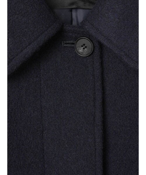 mizuiroind（ミズイロインド）の「mizuiro ind ウールブレンド バルマカーン コート（その他アウター・レディース・ブラック/チャコールグレー/ライトグレー/ネイビー・FREE）」の6枚目の写真