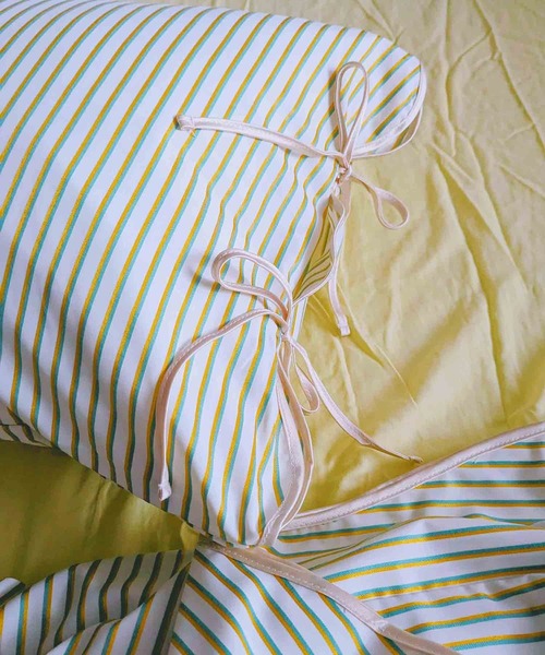 Casselini HOME(キャセリーニ ホーム)ストライプ枕カバー（寝具