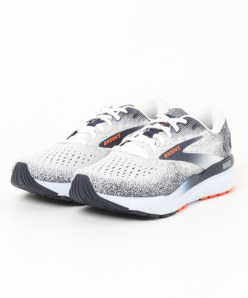BROOKS(ブルックス)の「BROOKS/Ghost16/ゴースト16/4183(スニーカー・メンズ・ブラック系その他/ブラック/ブラウン/グレー/ライトブルー/ブルー系その他/ホワイト/ホワイト×ネイビー/ホワイト系その他・25.0cm/25.5cm/26.0cm/26.5cm/27.0cm/27.5cm/28.0cm/28.5cm/29.0cm/30.0cm)」の2枚目の写真