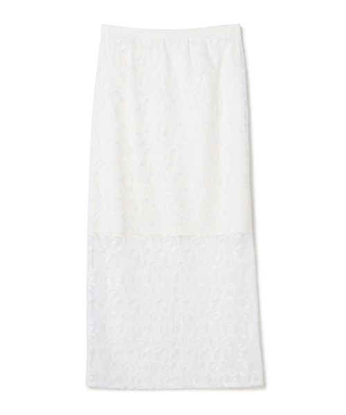 N.O.R.C(ノーク)の「リリーレースタイトスカート(スカート・レディース・オフホワイト・S/M)」の13枚目の写真