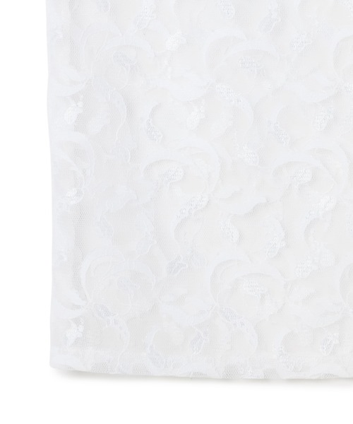 N.O.R.C(ノーク)の「リリーレースタイトスカート(スカート・レディース・オフホワイト・S/M)」の11枚目の写真