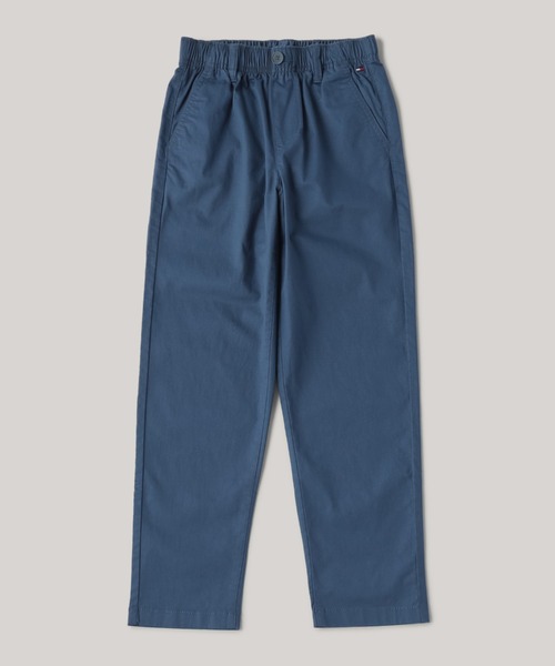 TOMMY HILFIGER(トミーヒルフィガー)の「BOYS モノタイプエンブロイドスケーターチノパンツ(チノパンツ・キッズ・ブルー/ベージュ・150cm/140cm/160cm/130cm)」の2枚目の写真