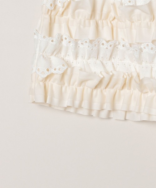 eL（エル）の「【eL】Frill Frill Mini Skirt/142529（スカート）」 - WEAR
