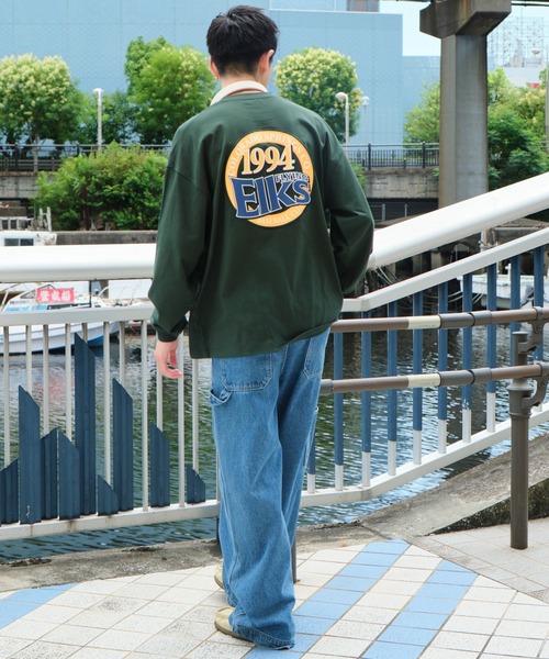WEGO（ウィゴー）の「WEGO/サークルロゴBIG T（Tシャツ/カットソー・メンズ・ライトグレー/ホワイト/ダークグリーン/ブルー・LARGE/MEDIUM）」の10枚目の写真