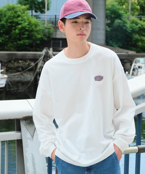 WEGO（ウィゴー）の「WEGO/サークルロゴBIG T（Tシャツ/カットソー・メンズ・ライトグレー/ホワイト/ダークグリーン/ブルー・LARGE/MEDIUM）」の20枚目の写真