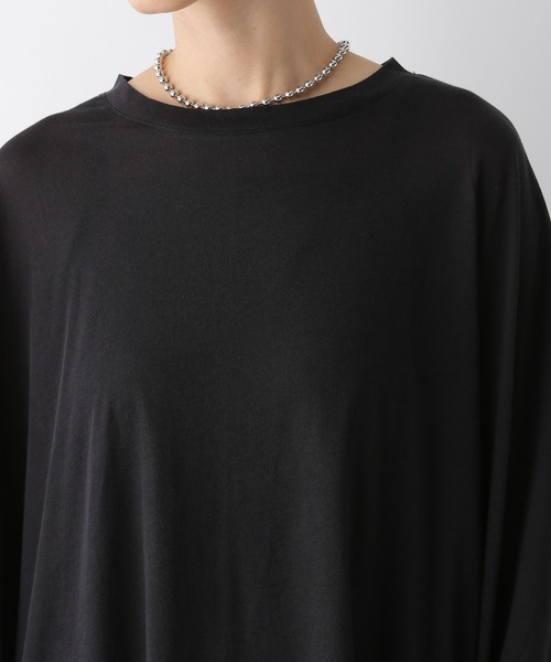 LEPSIM（レプシィム）の「BIGドルマンチュニックワンピース　141717（チュニック・レディース・ブラック/オフホワイト/ブラウン・FREE）」の22枚目の写真