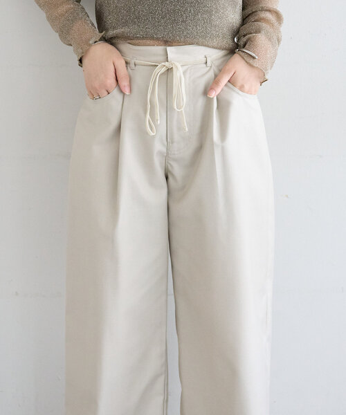 セール】リボンスラックス（その他パンツ）｜mystic（ミスティック）の