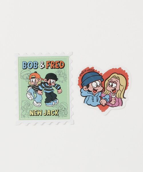 NEW JACK(ニュージャック)の「NEWJACK(ニュージャック)イラストグラフィックバックプリント長袖ロンT メンズ レディース ユニセックス(Tシャツ/カットソー・メンズ・ブラック/ホワイト/オレンジ・M/L)」の20枚目の写真