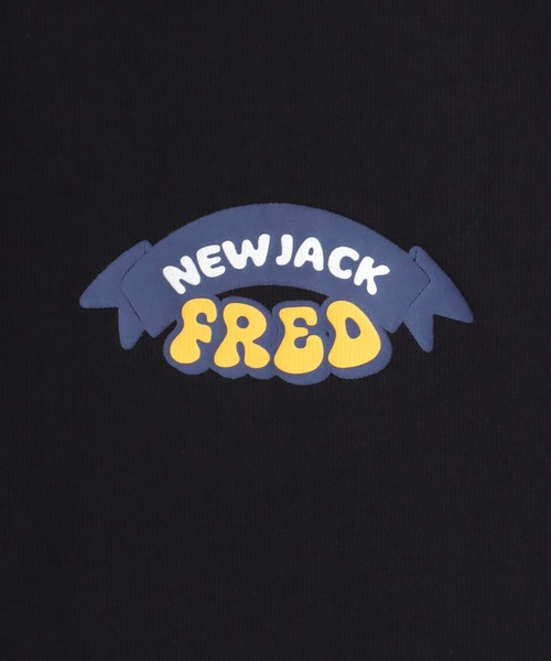 NEW JACK(ニュージャック)の「NEWJACK(ニュージャック)イラストグラフィックバックプリント長袖ロンT メンズ レディース ユニセックス(Tシャツ/カットソー・メンズ・ブラック/ホワイト/オレンジ・M/L)」の10枚目の写真