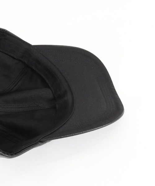 話題の人気 Synthetic mko12301-Washable Leather キャップ（キャップ Cap トップス
