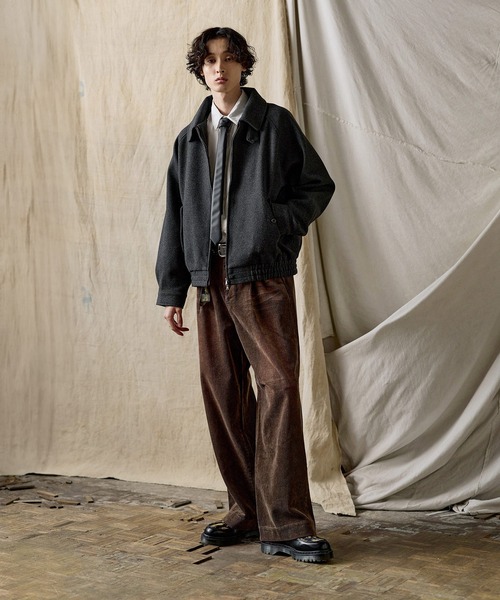 L*ジ様 即完売品　Bleme リバーシブル ダブルジップ ハリントンジャケット L*ジ様 即完売品 Bleme リバーシブル ダブルジップ ハリントン