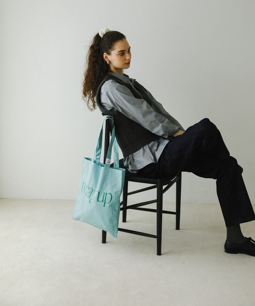 URBAN RESEARCH DOORS（アーバンリサーチドアーズ）の「『UR TECH』リボン付シャツ（シャツ/ブラウス・レディース・オフホワイト/チェック・MEDIUM）」の17枚目の写真