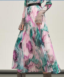 casane | CASANE（カサネ）別注柄プリーツスカート(スカート)