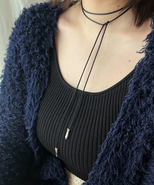 ciite'（シーテ）の「2way シンプルコードチョーカー（チョーカー・レディース・シルバー/ゴールド/キャメル/ブラウン/ゴールド系その他/シルバー系その他・FREE）」の9枚目の写真