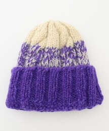 J.PRESS YORK STREET（ジェイプレスヨークストリート）の「【UNISEX】ハンドメイド フィッシャーマン ニットキャップ（ニットキャップ/ビーニー）」