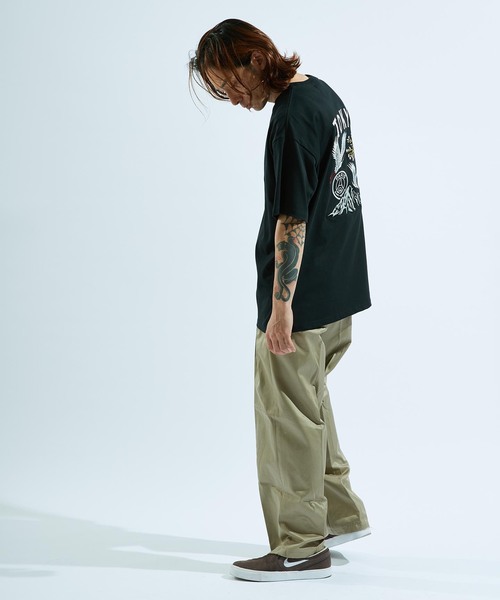 PARIS SAINT-GERMAIN(パリサンジェルマン)の「【Paris Saint-Germain / パリ・サン=ジェルマン】 JP Tsuru embroidery TEE(Tシャツ/カットソー・メンズ・ホワイト/ブラック・LARGE/X-LARGE/MEDIUM)」の4枚目の写真