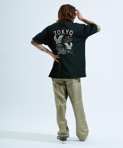 PARIS SAINT-GERMAIN(パリサンジェルマン)の「【Paris Saint-Germain / パリ・サン=ジェルマン】 JP Tsuru embroidery TEE(Tシャツ/カットソー・メンズ・ホワイト/ブラック・LARGE/X-LARGE/MEDIUM)」の6枚目の写真