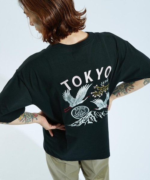 PARIS SAINT-GERMAIN(パリサンジェルマン)の「【Paris Saint-Germain / パリ・サン=ジェルマン】 JP Tsuru embroidery TEE(Tシャツ/カットソー・メンズ・ホワイト/ブラック・LARGE/X-LARGE/MEDIUM)」の14枚目の写真