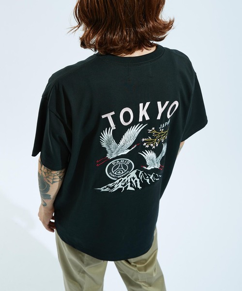 PARIS SAINT-GERMAIN(パリサンジェルマン)の「【Paris Saint-Germain / パリ・サン=ジェルマン】 JP Tsuru embroidery TEE(Tシャツ/カットソー・メンズ・ホワイト/ブラック・LARGE/X-LARGE/MEDIUM)」の17枚目の写真
