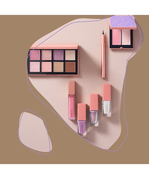 THREE（スリー）の「THREE シマリング グロー デュオ X03 ＜数量限定＞（ハイライト/シェーディング・レディース・X03・FREE）」の5枚目の写真