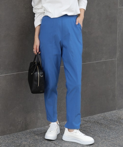 Bou Jeloud（ブージュルード）の「【36-40サイズ展開あり】ゆるっとHAKIYASE抗菌・防臭（その他パンツ・レディース・ブラック/ピンク/ブルー/オフホワイト・36/40/38）」の4枚目の写真