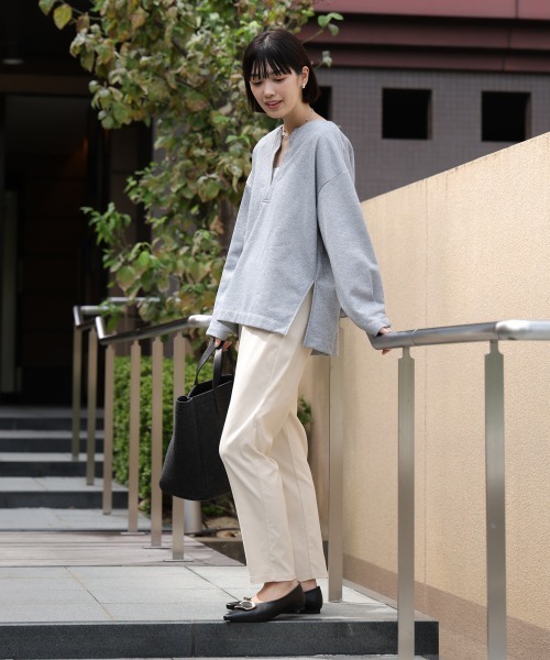 Bou Jeloud（ブージュルード）の「【36-40サイズ展開あり】ゆるっとHAKIYASE抗菌・防臭（その他パンツ・レディース・ブラック/ピンク/ブルー/オフホワイト・36/40/38）」の7枚目の写真