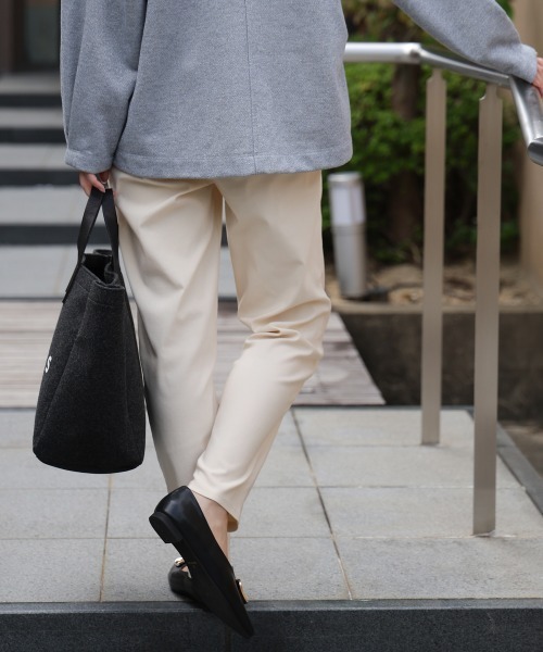 Bou Jeloud（ブージュルード）の「【36-40サイズ展開あり】ゆるっとHAKIYASE抗菌・防臭（その他パンツ・レディース・ブラック/ピンク/ブルー/オフホワイト・36/40/38）」の9枚目の写真