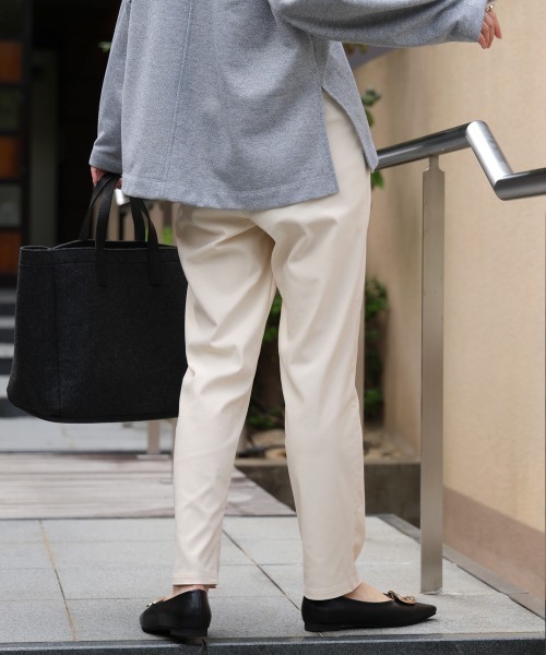 Bou Jeloud（ブージュルード）の「【36-40サイズ展開あり】ゆるっとHAKIYASE抗菌・防臭（その他パンツ・レディース・ブラック/ピンク/ブルー/オフホワイト・36/40/38）」の11枚目の写真