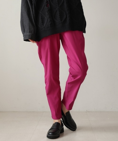 Bou Jeloud（ブージュルード）の「【36-40サイズ展開あり】ゆるっとHAKIYASE抗菌・防臭（その他パンツ・レディース・ブラック/ピンク/ブルー/オフホワイト・36/40/38）」の15枚目の写真