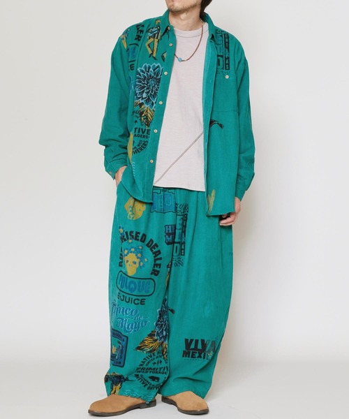 チャイハネ(チャイハネ)の「【チャイハネ】ソルッポMEN'Sパンツ(その他パンツ・メンズ・ブラック/ターコイズブルー/ホワイト・FREE)」の10枚目の写真