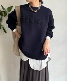 【WEB限定】 GENIAL刺繍ロゴトップス