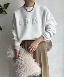【WEB限定】 GENIAL刺繍ロゴトップス