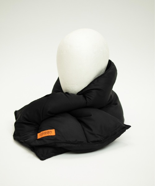 UNIVERSAL OVERALL（ユニバーサルオーバーオール）の「UOパﾌｧｰ差し込みﾏﾌﾗｰ（マフラー・レディース・ブラウン/グレー/ブラック・F）」の2枚目の写真