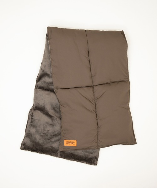 UNIVERSAL OVERALL（ユニバーサルオーバーオール）の「UOパﾌｧｰ差し込みﾏﾌﾗｰ（マフラー・レディース・ブラウン/グレー/ブラック・F）」の9枚目の写真