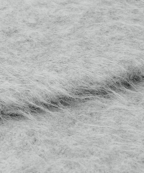 green label relaxing（グリーンレーベルリラクシング）の「アルパカ シャギー マフラー（マフラー・レディース・ライトブルー/オフホワイト/ライトグレー・FREE）」の14枚目の写真