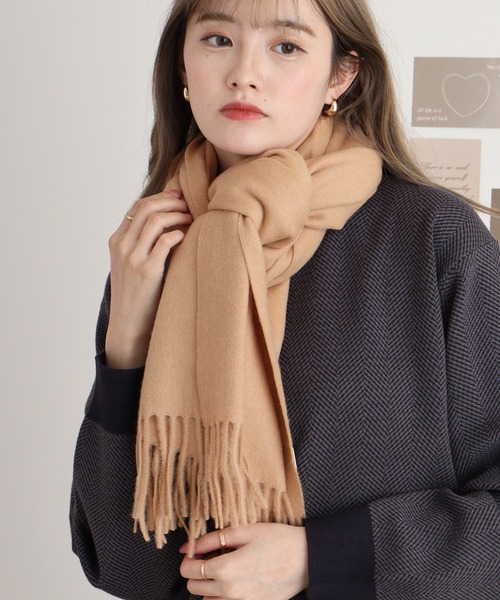 HAUNT ストール キャメル HAUNT STOLE ハウント ストール キャメル 完売 2020AW