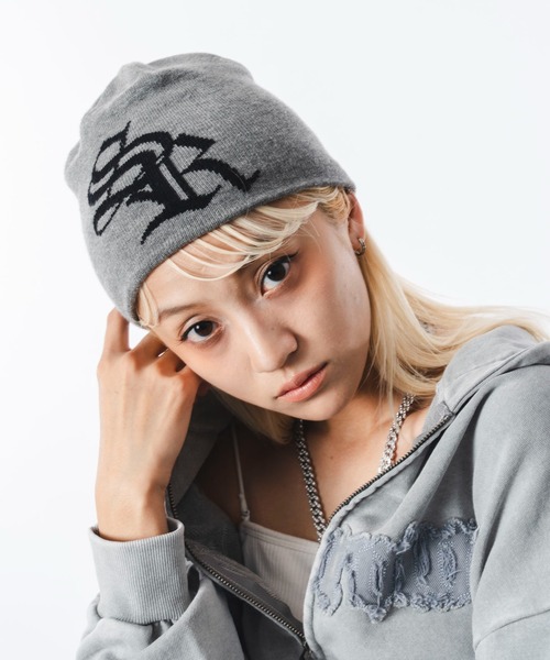 SHORT ROUND（ショートラウンド）の「SHORT ROUND/シングルニットワッチ（ニットキャップ/ビーニー・メンズ・グレー/ブラック・FREE）」の11枚目の写真