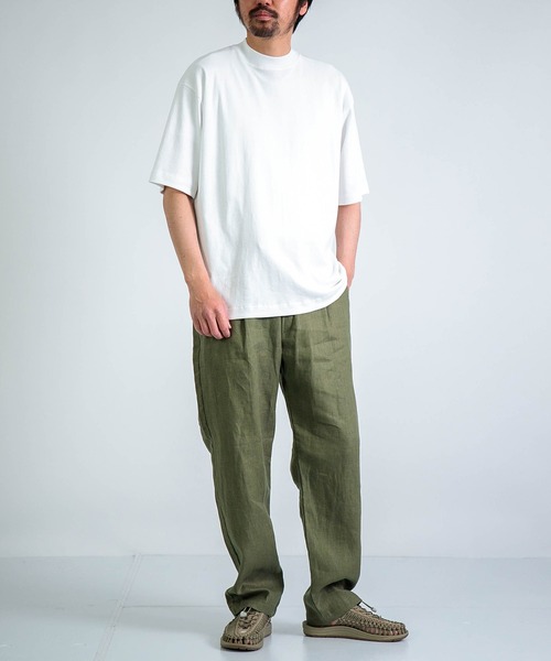 UNDERCOVER × nonnative イージーパンツ　リネンキャンバス SPELLBOUND / スペルバウンド] リネンキャンバス リラックス